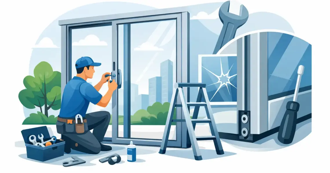 Aluminium Door Repair Service Done Right