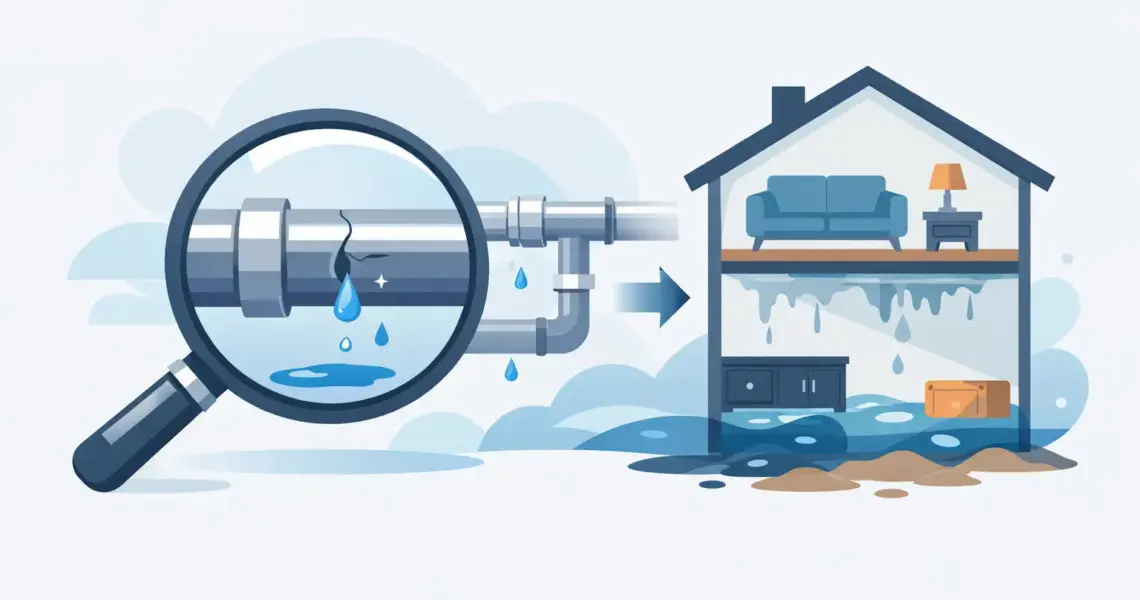 How to Detect Pipe Leaks Before Damage Spreads