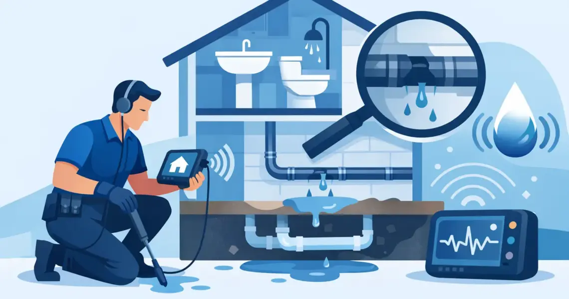 Leak Detection Services for Hidden Water Leaks