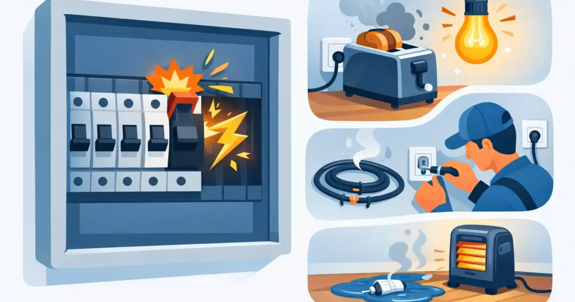 Why Do Circuit Breakers Trip? Causes and Safe Fixes